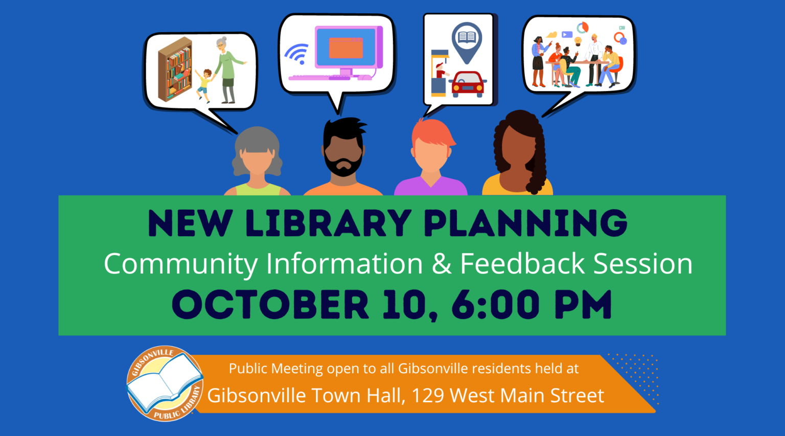 Community Input Session Gibsonville Public Library