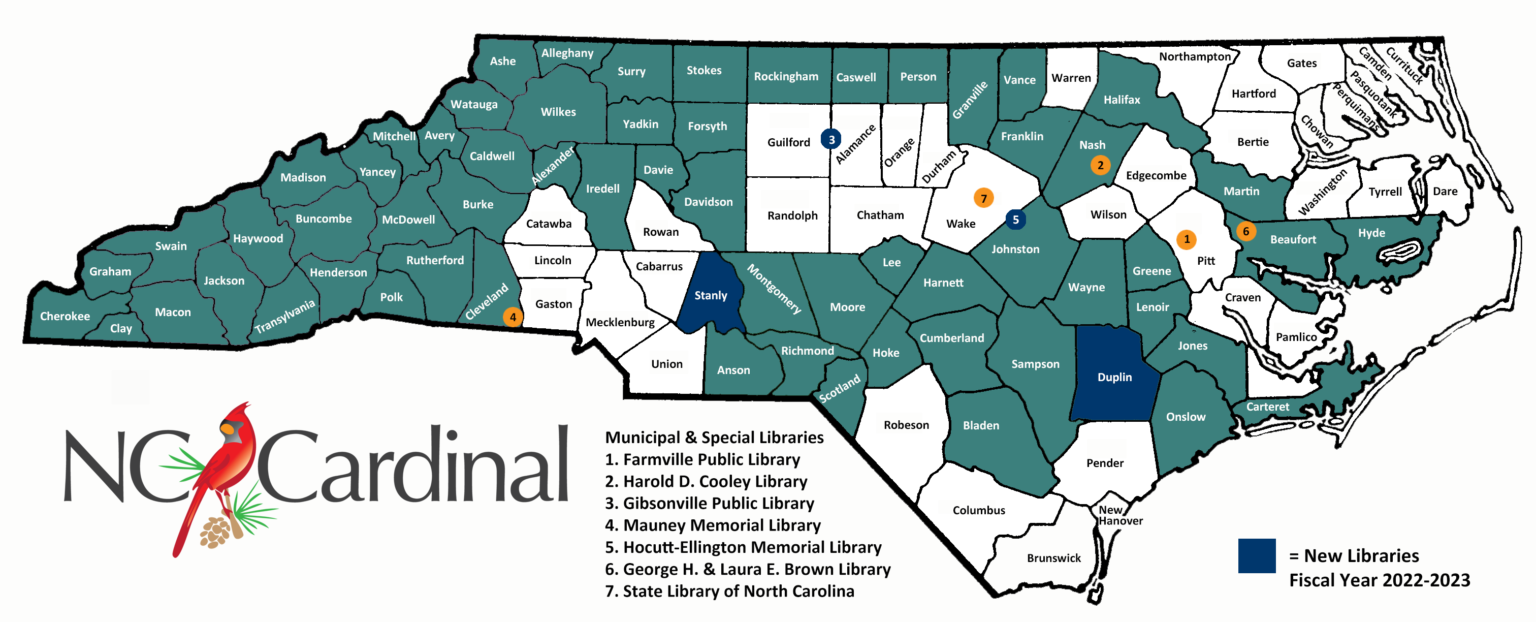 Gibsonville Public Library joins the NC Cardinal consortium! Gibsonville Public Library